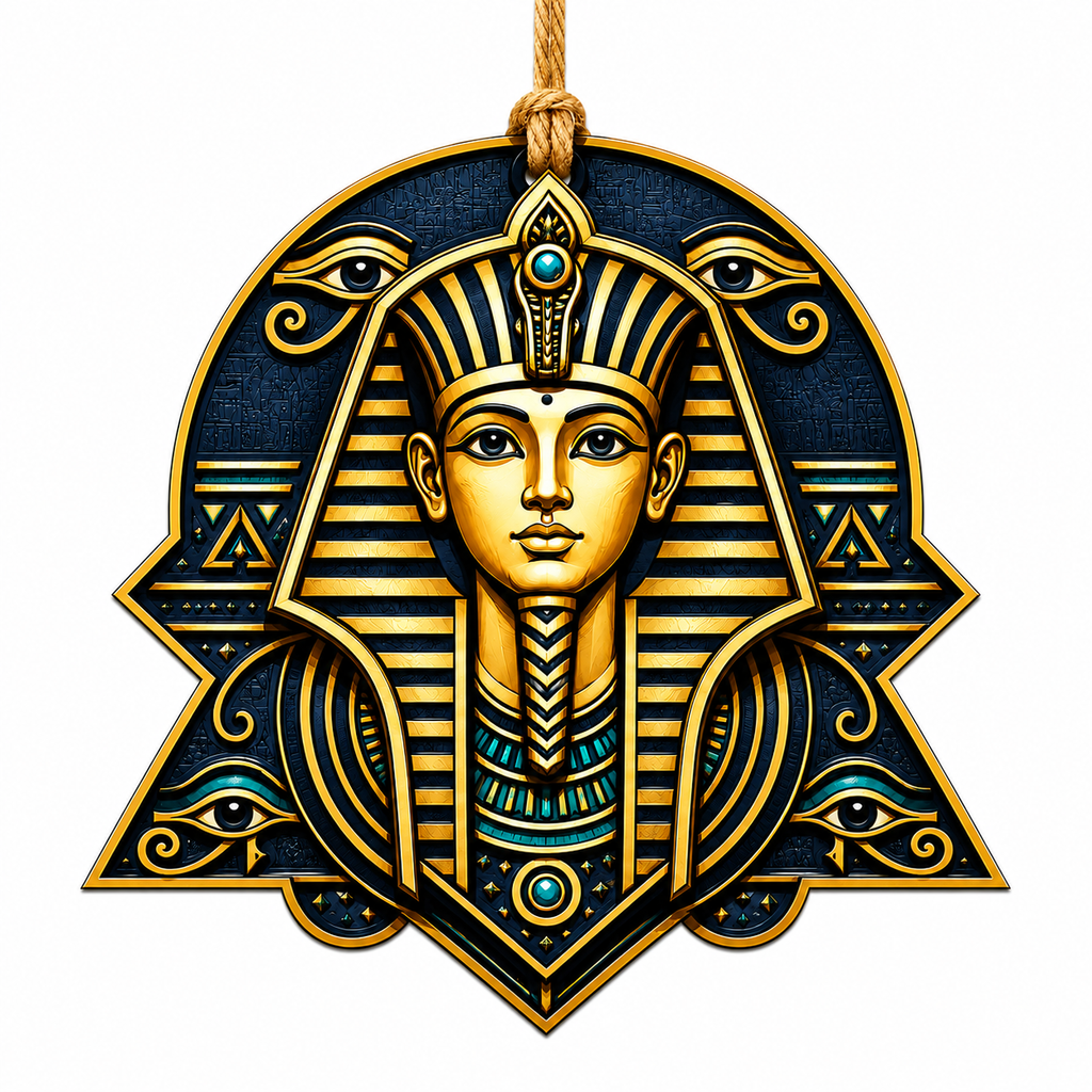 Ancient Egypt Keepsake, Stocking Stuffer For History Buff, Pharaoh Mythology Mantle Decor