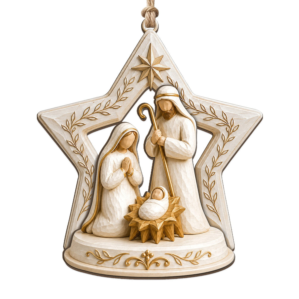 Sacred Christ Keepsake, Christian Holiday Gift, Religious Believer Mantle Decor