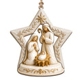 Sacred Christ Keepsake, Christian Holiday Gift, Religious Believer Mantle Decor