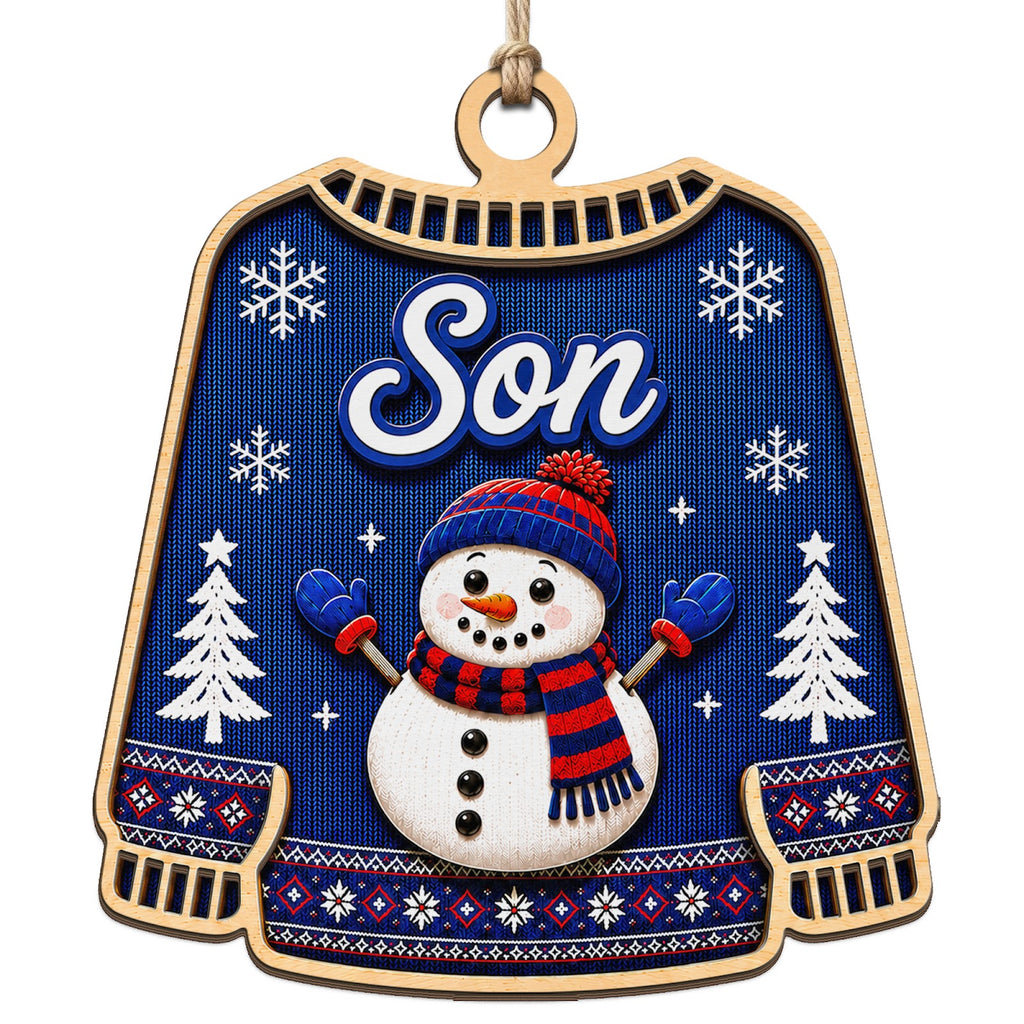 Son Keepsake, Sentimental Gift From Mom And Dad, Family Holiday Mantle Decor