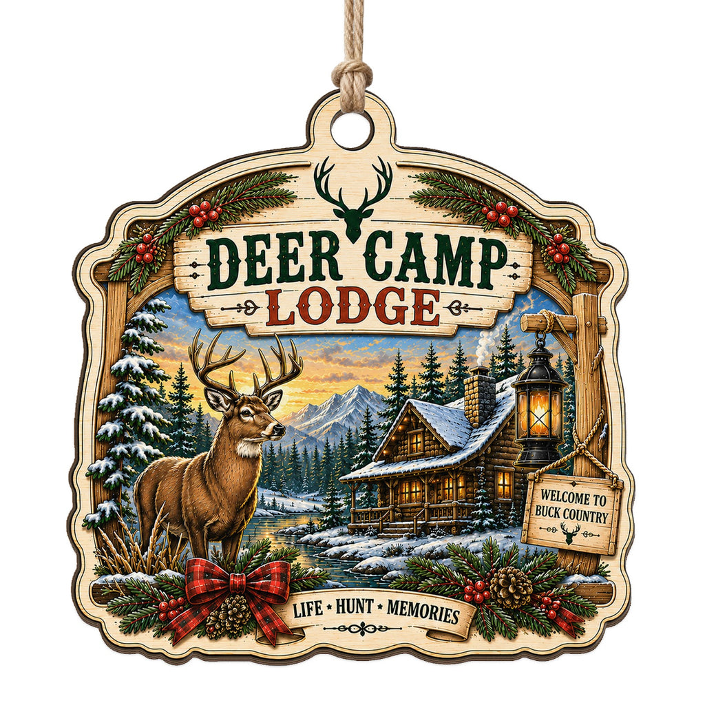 Buck Season Keepsake, Stocking Stuffer For Deer Hunter, Blind Stand Mantle Decor