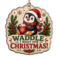 Penguin Keepsake, Stocking Stuffer For Penguin Lover, Winter Bird Mantle Decor