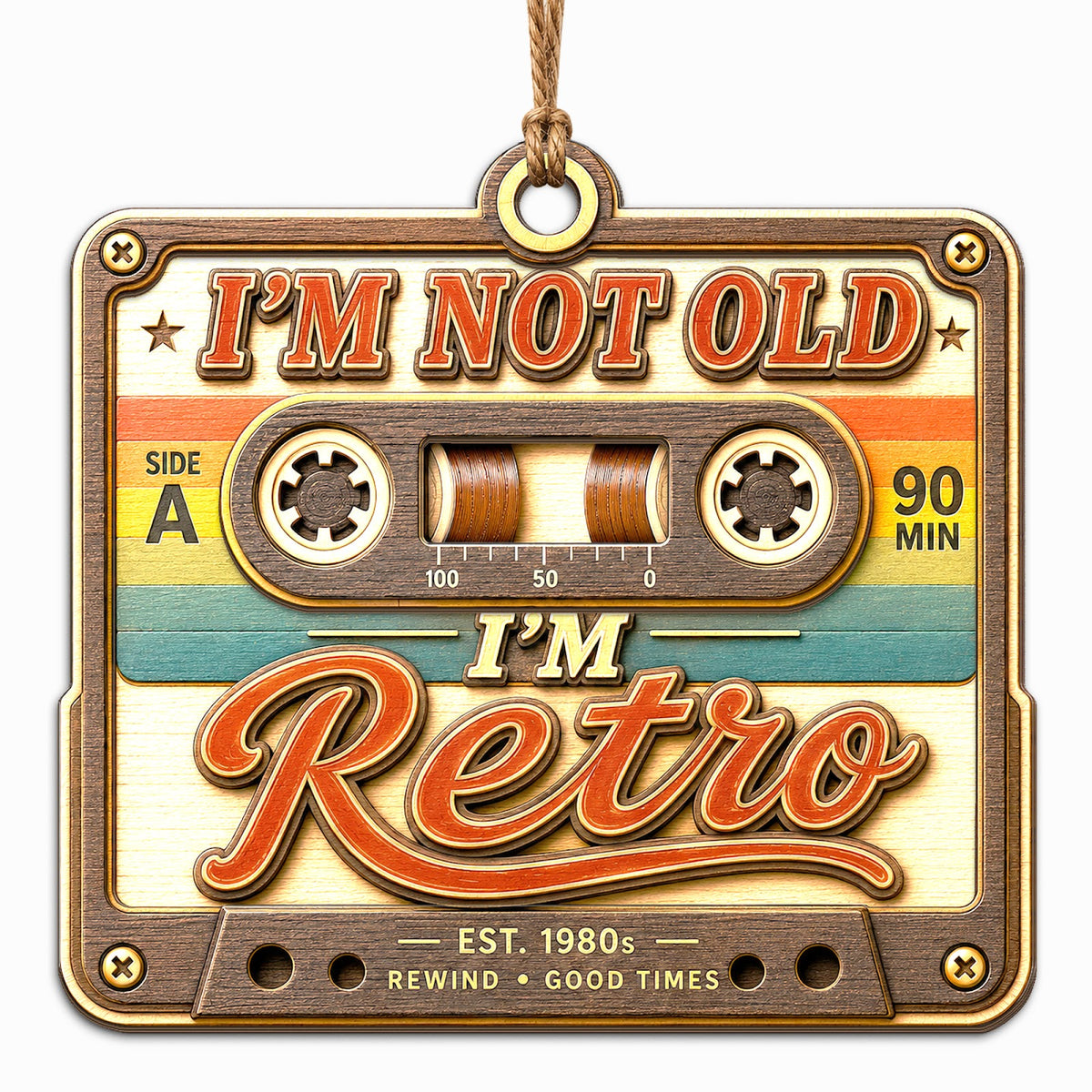 Aging Humor Keepsake, Funny Gag For Senior, Birthday Milestone White Elephant Pick