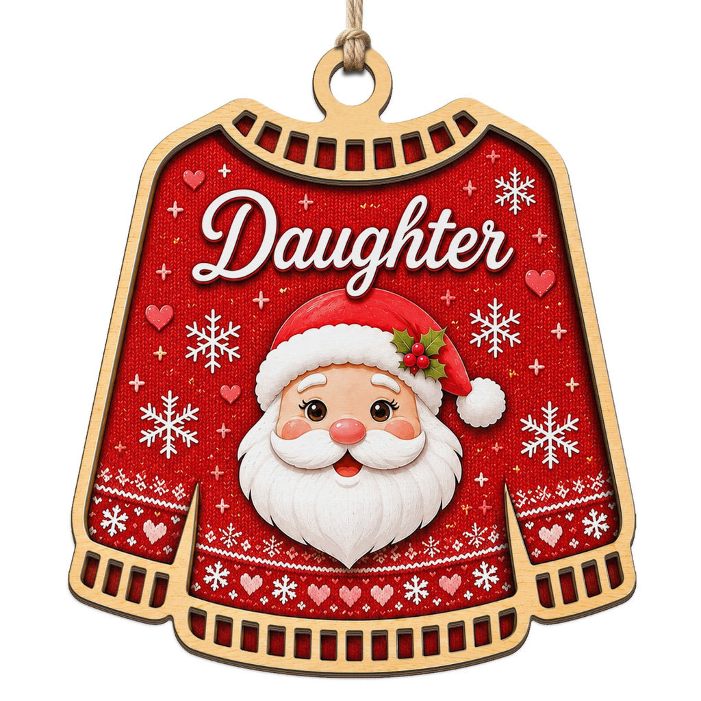 Daughter Keepsake, Sentimental Gift From Mom And Dad, Family Holiday Mantle Decor