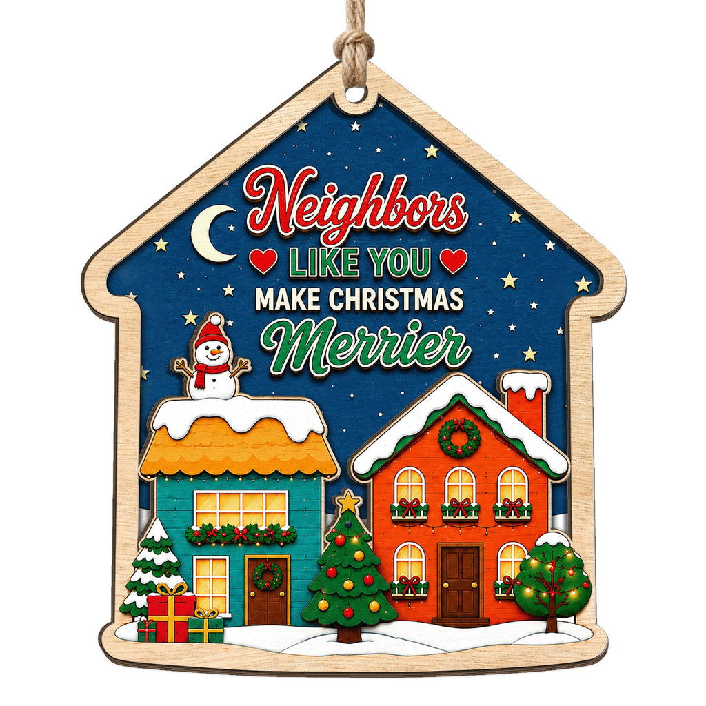 Good Neighbor Keepsake, Neighborly Holiday Gift, Next Door Friend Stocking Stuffer