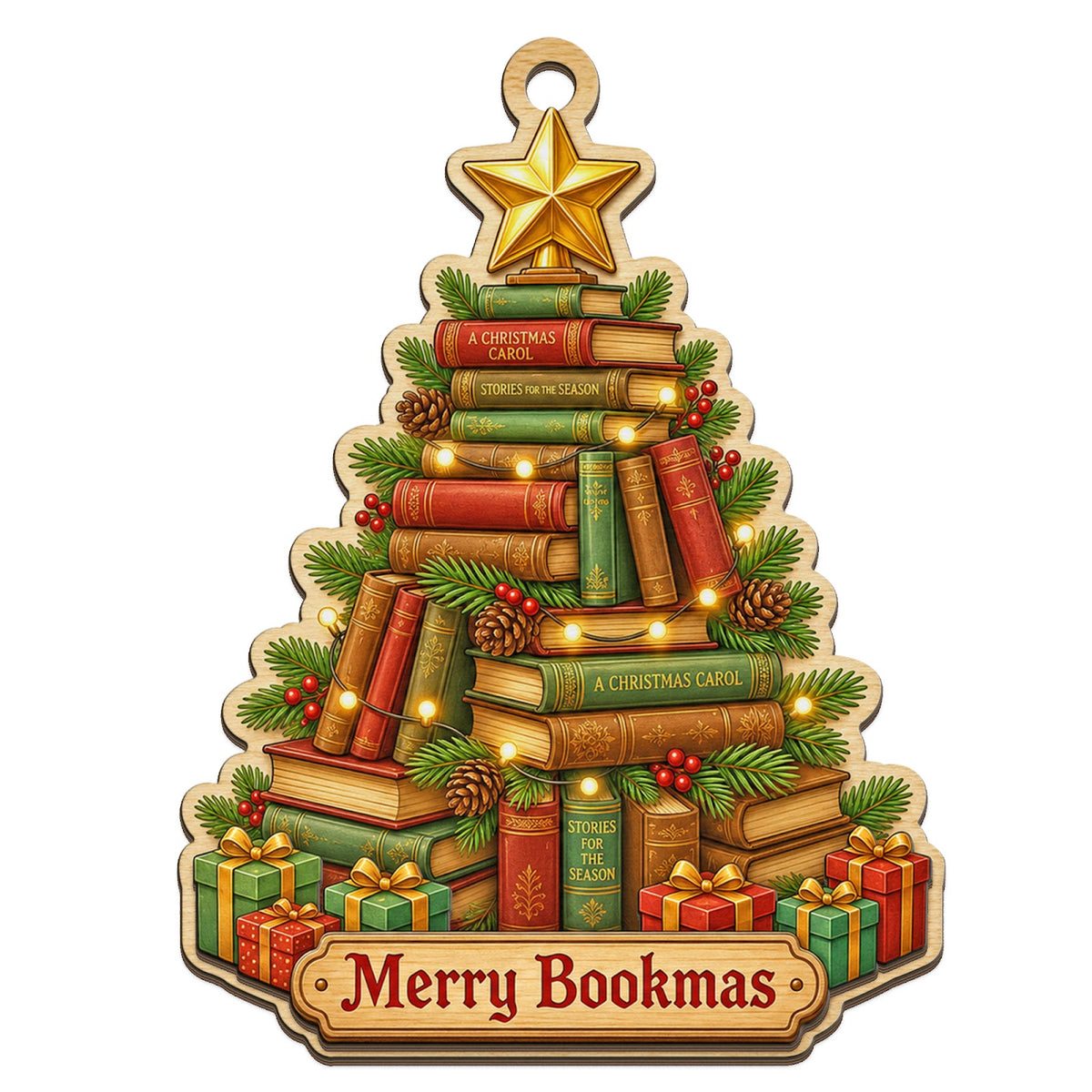 Reading Lover Keepsake, Stocking Stuffer For Bibliophile, Book Club Mantle Decor