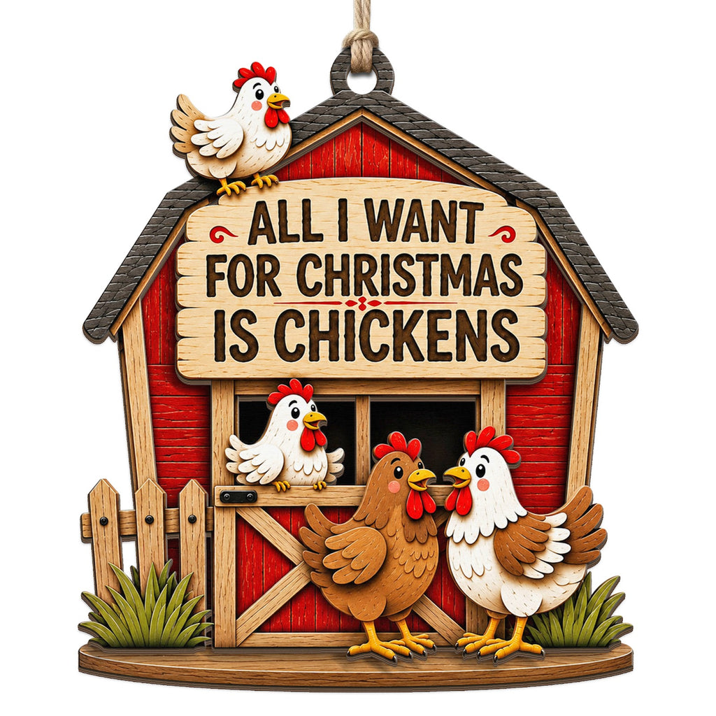 Backyard Chicken Keepsake, Stocking Stuffer For Chicken Lover, Farm Girl Mantle Decor