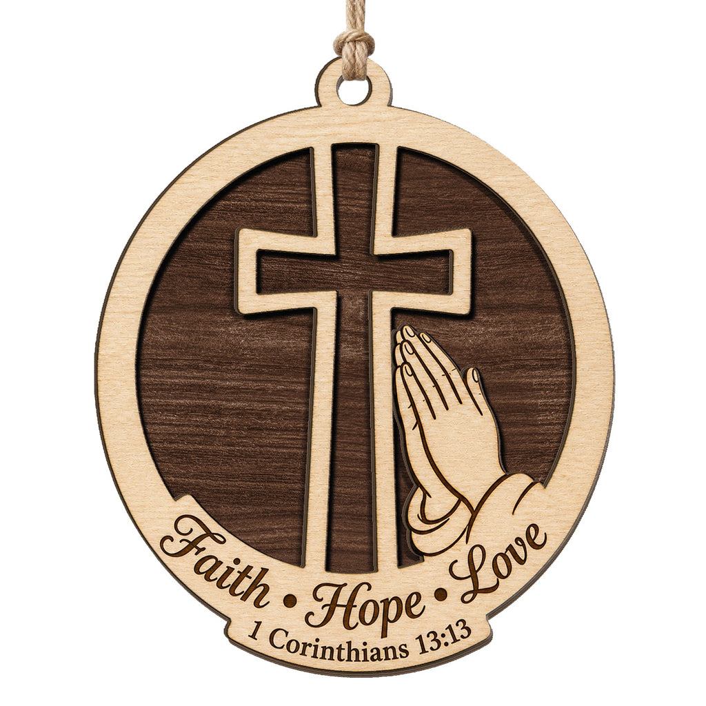 Scripture Keepsake, Christian Holiday Gift, Bible Verse Mantle Display Decor