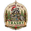 Raccoon Keepsake, Stocking Stuffer For Nature Fan, Funny Wildlife Mantle Decor