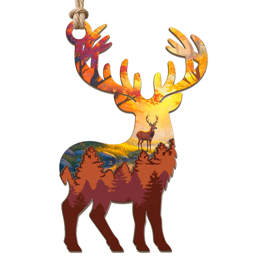 Wildlife Deer Keepsake, Stocking Stuffer For Buck Hunter, Deer Season Mantle Decor
