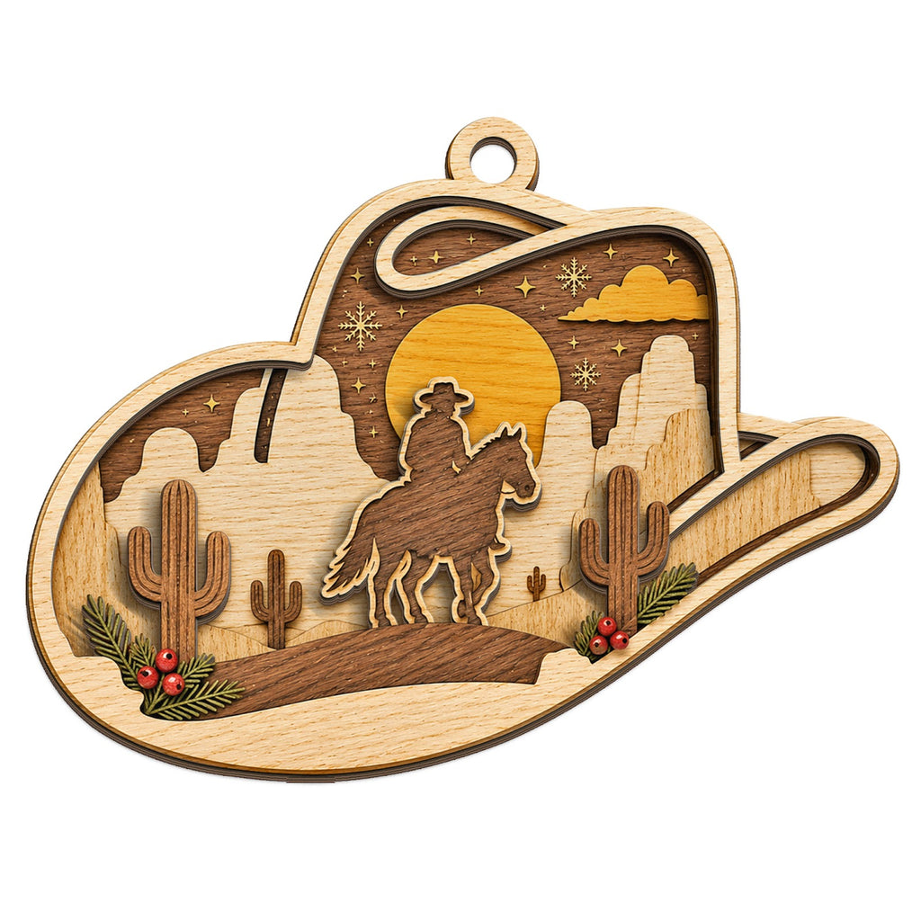 Cowboy Lifestyle Keepsake, Stocking Stuffer For Rodeo Fan, Ranch Hand Mantle Decor
