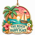 Sandy Shore Keepsake, Stocking Stuffer For Beach Lover, Coastal Summer Mantle Decor