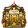 Garden Conservatory Keepsake, Stocking Stuffer For Horticulturist, Botanical Mantle Decor