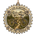 Singletrack Keepsake, Stocking Stuffer For Mountain Biker, Downhill Trail Rider Decor