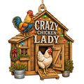 Chicken Mom Keepsake, Funny Stocking Stuffer For Chicken Lady, Backyard Farm Decor