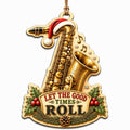 Jazz Musician Keepsake, Stocking Stuffer For Sax Player, Band Member Mantle Decor