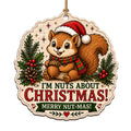 Squirrel Keepsake, Stocking Stuffer For Funny Animal Fan, Nature Mantle Decor