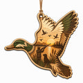 Waterfowl Decoy Keepsake, Stocking Stuffer For Duck Hunter, Retriever Dog Mantle Decor