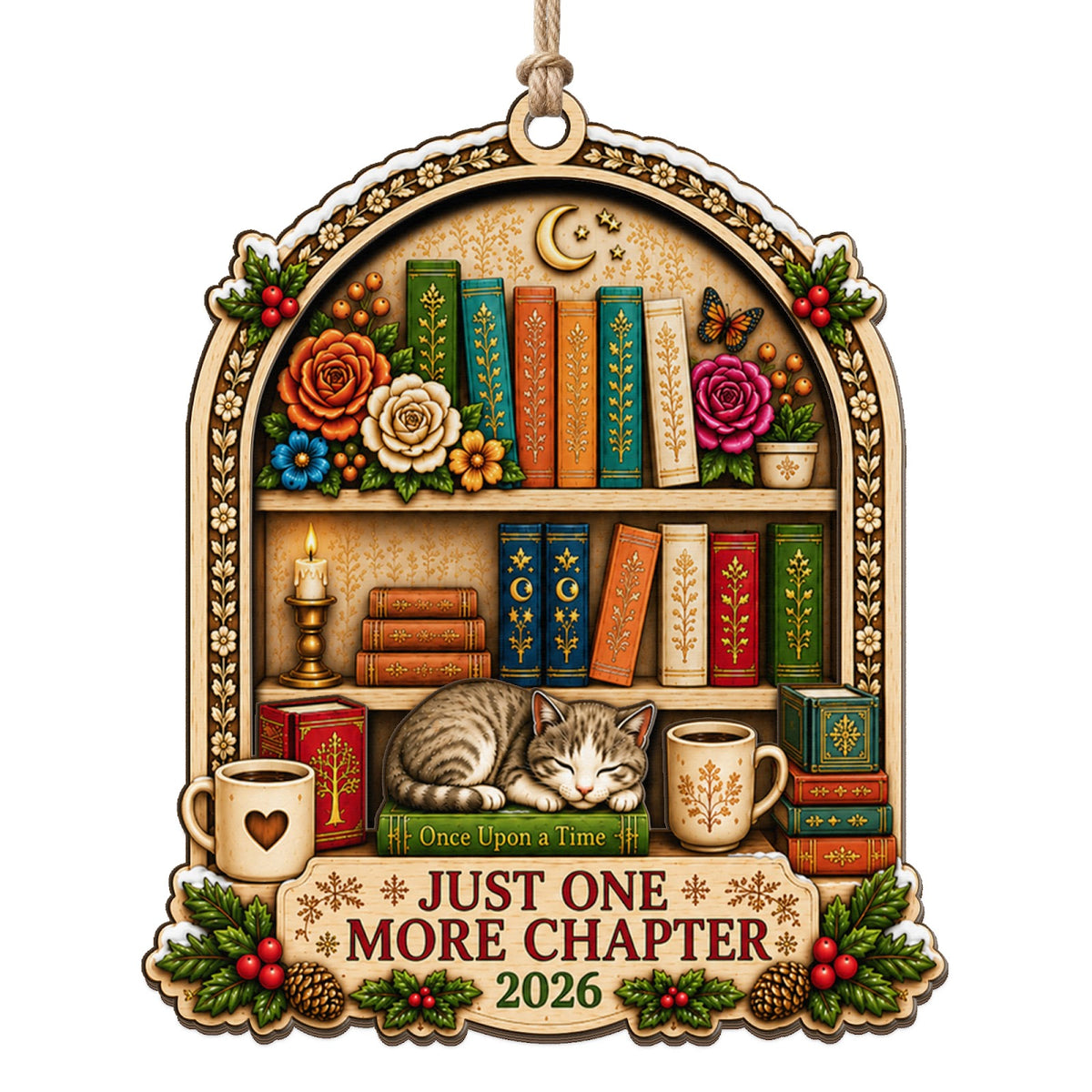 Bibliophile Keepsake, Stocking Stuffer For Reader, Book Club Literary Mantle Decor