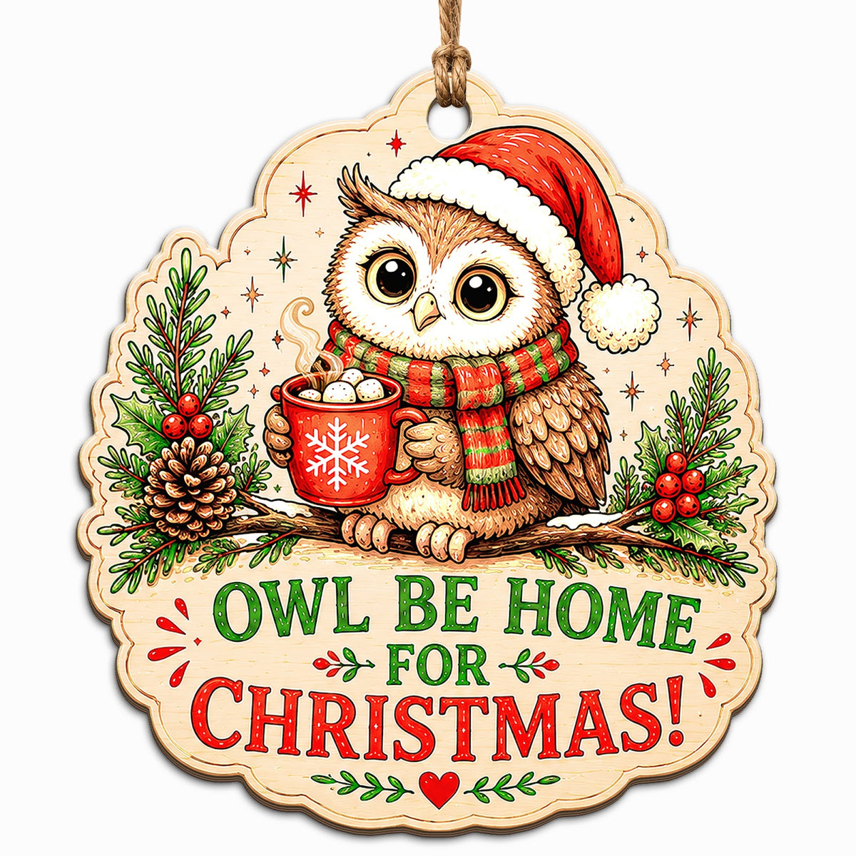 Wise Owl Keepsake, Stocking Stuffer For Bird Watcher, Nature Wildlife Mantle Decor