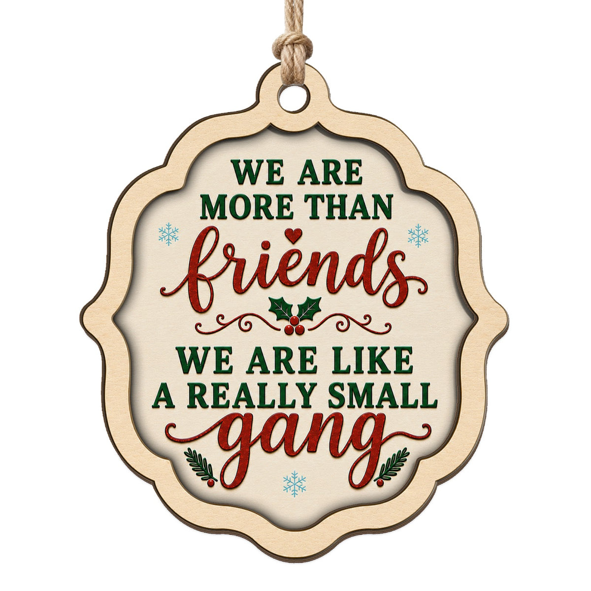 Squad Keepsake, Group BFF Holiday Gift, Best Friend Gang Stocking Stuffer, Crew Exchange