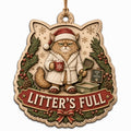 Crazy Cat Lady Keepsake, Stocking Stuffer For Cat Mom, Feline Humor Mantle Decor