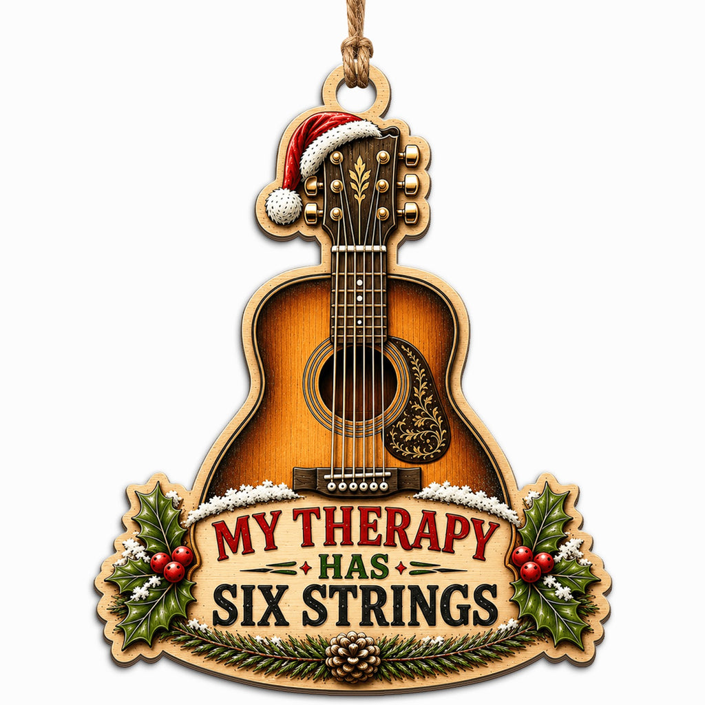 Guitar Player Keepsake, Stocking Stuffer For Guitarist, Music Lover Mantle Decor