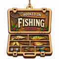 Bass Angler Keepsake, Stocking Stuffer For Fisherman, Lake Fishing Mantle Decor