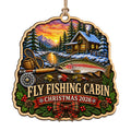 Lakeside Cabin Keepsake, Stocking Stuffer For Fisherman, Lake House Angler Mantle Decor