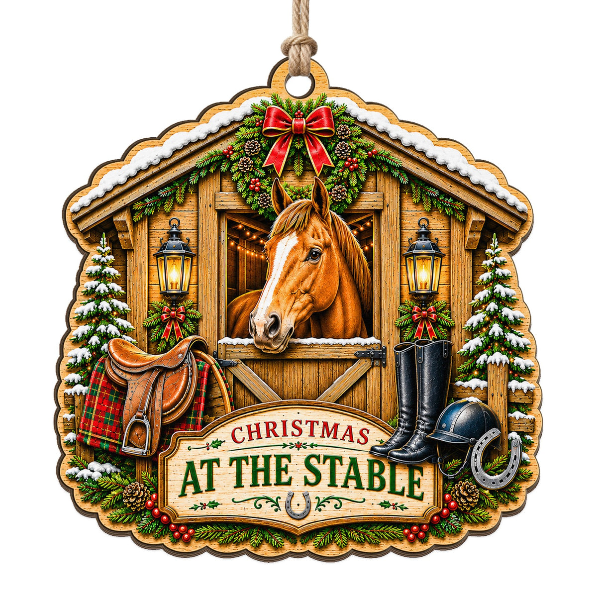 Equestrian Keepsake, Stocking Stuffer For Horse Lover, Stable Rider Mantle Decor