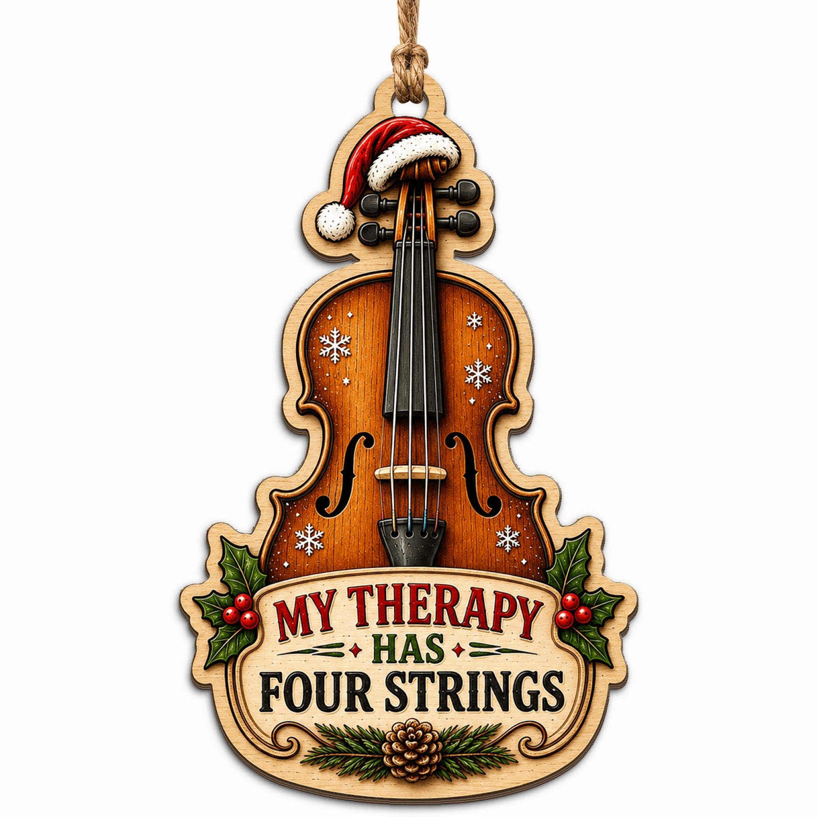 Violinist Keepsake, Stocking Stuffer For Violin Player, Classical Musician Decor