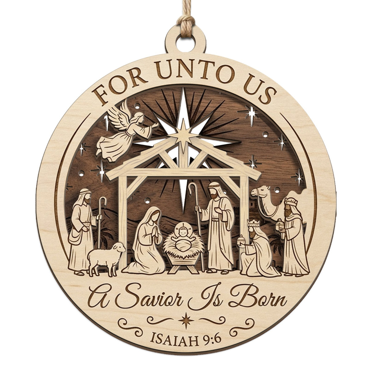 Sacred Savior Keepsake, Religious Christian Gift, Christ Holiday Mantle Decor