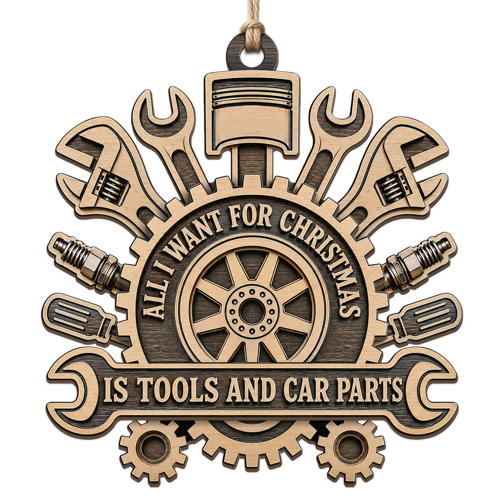 Auto Technician Keepsake, Stocking Stuffer For Car Enthusiast, Garage Pro Mantle Decor