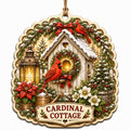 Cardinal Birdwatcher Keepsake, Stocking Stuffer For Bird Watcher, Garden Wildlife Mantle Decor