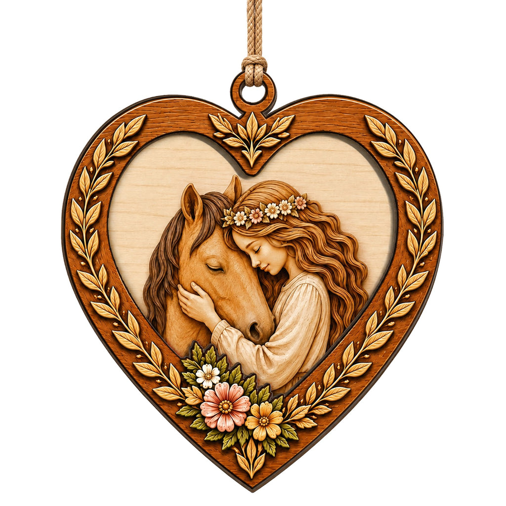 Equestrian Girl Keepsake, Gift For Horse Girl, Rider Holiday Mantle Decor
