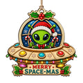 Space Alien Keepsake, Stocking Stuffer For Sci-Fi Fan, UFO Believer Mantle Decor